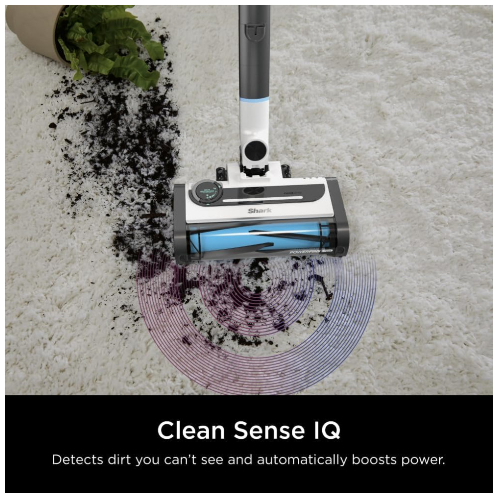 Aspirador de Pó Multifuncional sem Fio com Acessórios 110V Shark IZ562H Pro Azul - Imagem 3