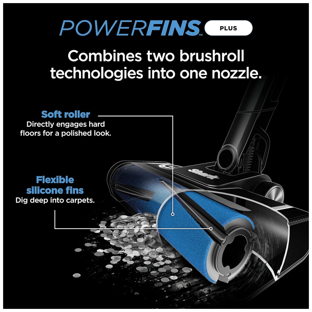 Aspirador de Pó Multifuncional sem Fio com Acessórios 110V Shark IZ562H Pro Azul - Imagem 4