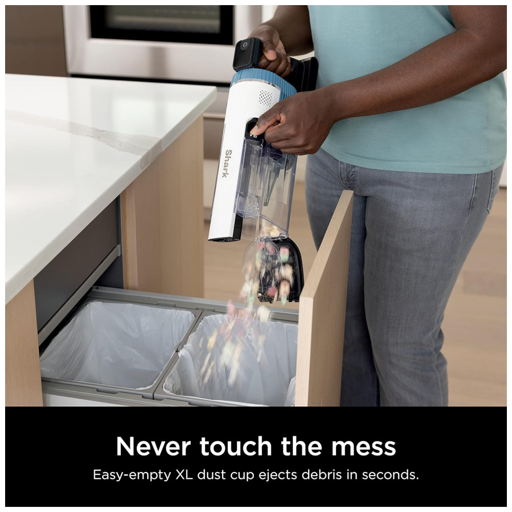 Aspirador de Pó Multifuncional sem Fio com Acessórios 110V Shark IZ562H Pro Azul - Imagem 10