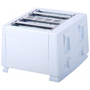 Brentwood Torradeira Elétrica de 4 Fatias com 5 Níveis de Tostagem Aço Inoxidável 110V