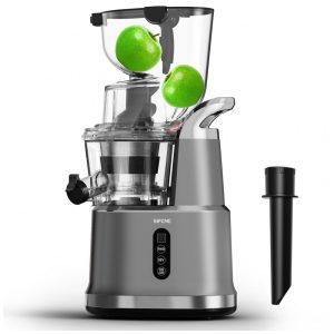 Centrifuga de Frutas com Extração Lenta e Fácil Limpeza 110V 200W SIFENE Cinza