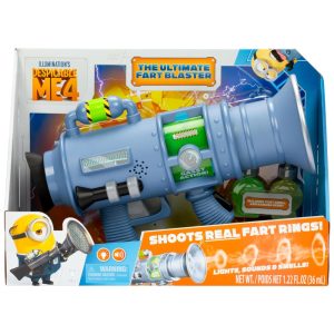 Brinquedo dos Minions O Detonador de Peidos e Explode Anéis de Peidos Reais de Neblina com 15 Sons Acende e Emite Cheiros Minions 59292 Azul