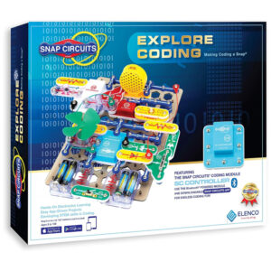 Snap Circuits Explore Coding – Kit Educacional de Eletrônica e Programação para Crianças a Partir de 8 Anos