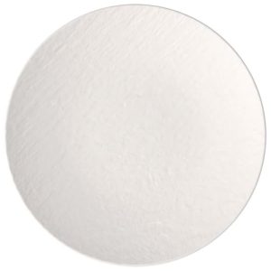 Prato Gourmet Coupe de 24 cm com Formato Redondo e Material de Porcelana Villeroy Boch Branco