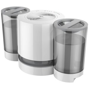 Umidificador Evaporador Elétrico 5 L alcance de 62 m com desligamento automático branco VORNADO HU1 0052 43 Branco