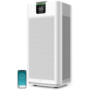 Purificador de Ar com Filtro HEPA H13 para Grandes Ambientes até 425 m2 110V Jafanda JF999 Branco