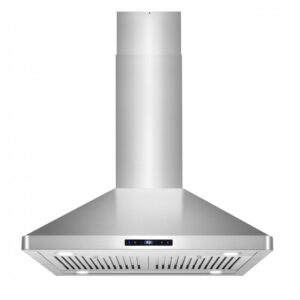 Coifa de ilha 76cm COSMO inox escovado 646 m³/h comando touch filtros permanentes LED 110V