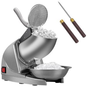 Máquina de Raspadinha Profissional Produz 129 kg H 380W 110v BI DTOOL Cinza