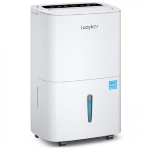 Desumidificador Residencial Waykar 56 litros 2025 Energy Star para Espaços de até 5574 m² em porões e Ambientes Amplos com Mangueira de Drenagem