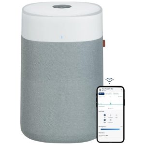 Purificador de Ar com Filtro HEPA Silencioso Cobertura 141 m2 110V Blueair 211i Max Cinza e Branco