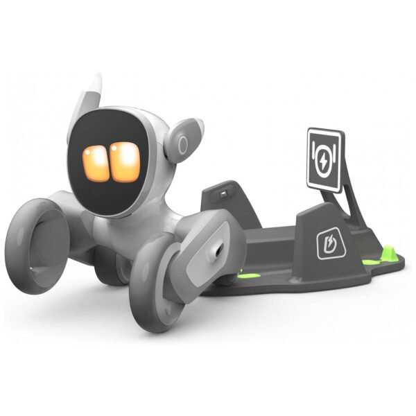 Robô Pet Dog Loona ChatGPT-4o: Companheiro Inteligente Alimentado por IA, Controle por Voz e Gestos, Interação em Tempo Real,