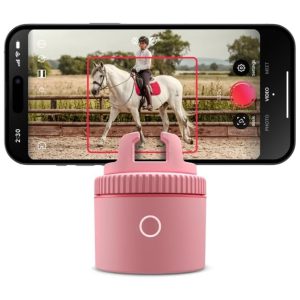Pod Lite Suporte para Telefone com Rastreador Automático de Rosto e Bluetooth PIVO Rosa