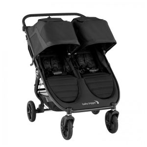 Carrinho de Bebê Duplo para Todos os Terrenos Jogger City Mini GT2 Preto