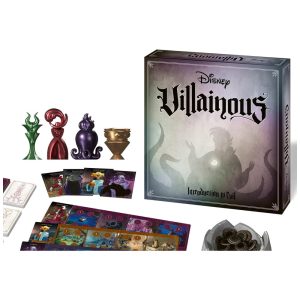 Jogo de Tabuleiro Estratégico Ravensburger Disney Villainous Introduction to Evil Disney 100 - Para Maiores de 10 Anos