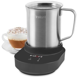 Espumador de leite - A Máquina de Espumar e Aquecer Leite 9 em 1 da Instant Pot - Pitcher de Aço Inoxidável de 500ml - Crie Bebidas Incríveis!