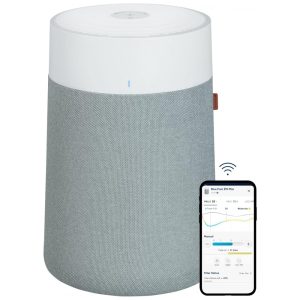Purificador de Ar com Filtro HEPA e 3 Velocidades e Modo Noturno Cobertura 86 m2 110V BLUEAIR Cinza e Branco