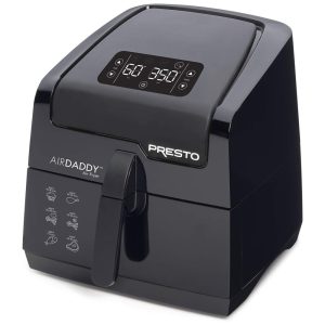 Fritadeira Elétrica AirFryer 4L com Painel Digital 110V Presto 03422 Preta