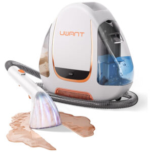 Extratora e Higienizadora Portátil para Limpeza de Estofados e Carpetes 110V UWANT Branca