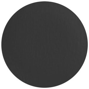 Prato para Pizza de 31 cm Elegância e Praticidade em Sua Mesa com Formato Redondo e Material de Porcelana Villeroy Boch Preto e Cinza