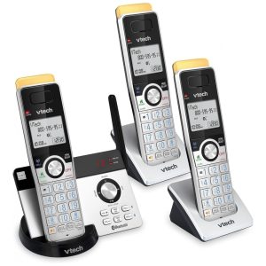 Telefone sem Fio de Longo Alcance 213 m2 com Bluetooth 3 Aparelhos VTech IS8121