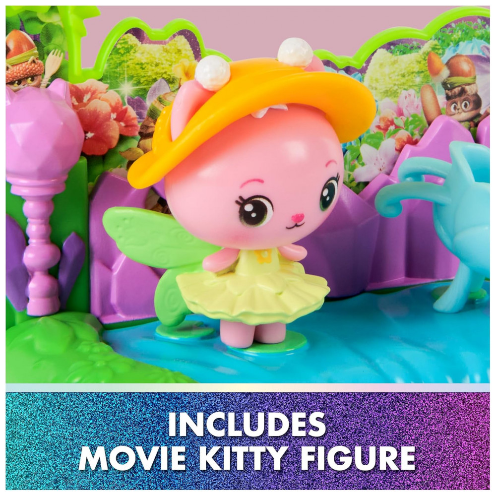 Gabbys Dollhouse, Jardim da Rainha Gatinha Fada na Sacada, com Acessórios para Boneca e Brinquedo, para Meninas e Meninos a partir de 3 anos - Imagem 6