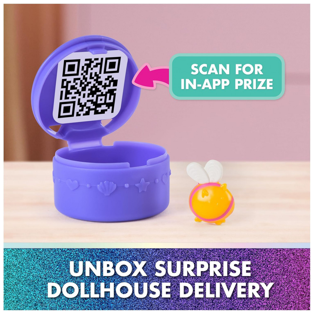 Gabbys Dollhouse, Jardim da Rainha Gatinha Fada na Sacada, com Acessórios para Boneca e Brinquedo, para Meninas e Meninos a partir de 3 anos - Imagem 7