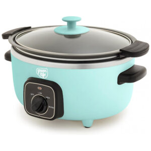 Panela Elétrica GreenLife 3,31 Litros, Revestimento Cerâmico Livre de PFAS, Programável, Mantém Aquecido, Pode ser Usada no Fogão e Forno, Peças Laváveis