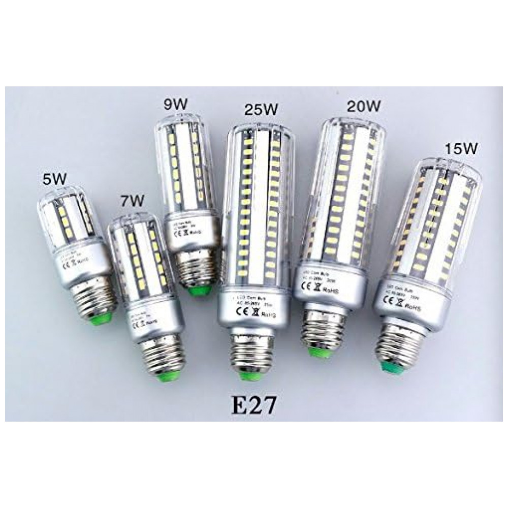 Lâmpadas LED Milho 25W 2 Unidades E27 2700K Luz Quente 2000 Lumens, Substitui 180W, Econômicas para Casa, Galpões, Jardim e Quintal,Bulbright - Imagem 5