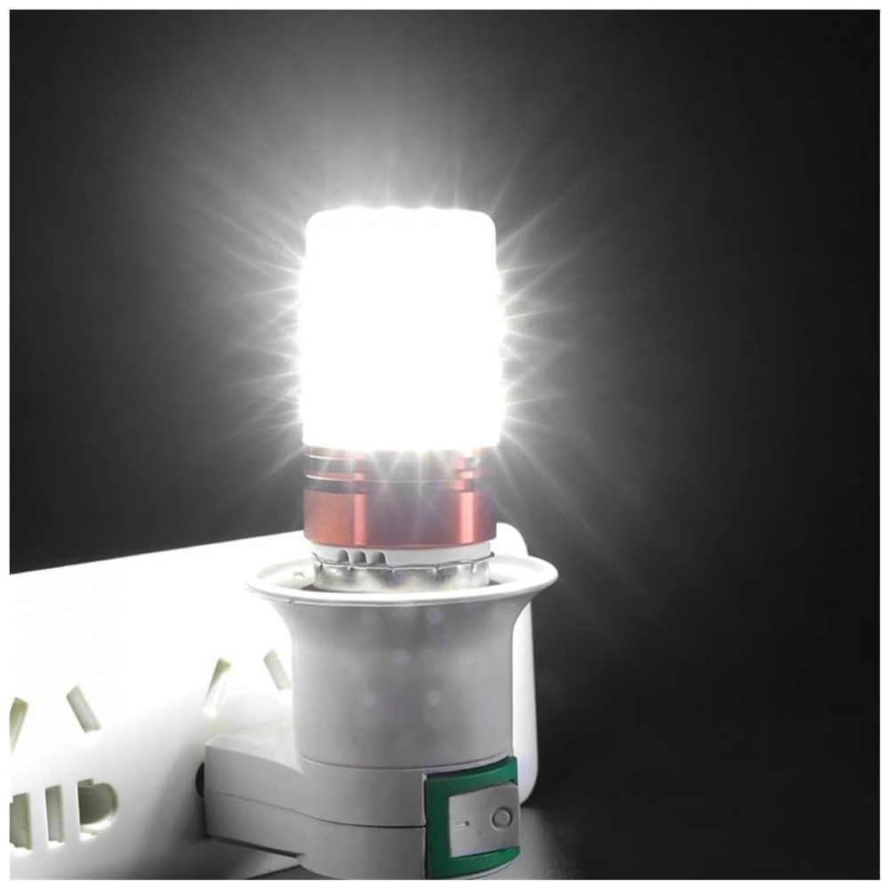 Kit 10 Lâmpadas LED Milho E14 E27 12W Bivolt Tricolor 3000K 4000K 6000K para Casa e Chandelier,AGIPS - Imagem 2