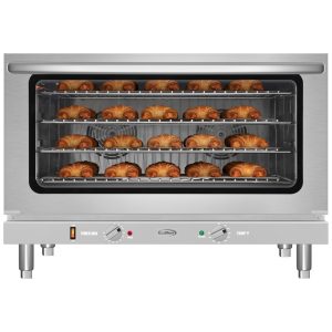 Forno de Convecção de Bancada Comercial KoolMore 81 cm Capacidade para Pães Grandes 4 Grades 3500W 220V em Inox Certificado pelo INMETRO.