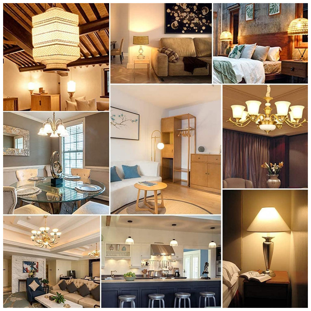 Lâmpada LED Milho E27 20W 180W Equiv. 3000K Branco Quente 2000LM Não Dimável 3 Unidades para Lustre, Arandela e Abajur,USZWBY - Imagem 6