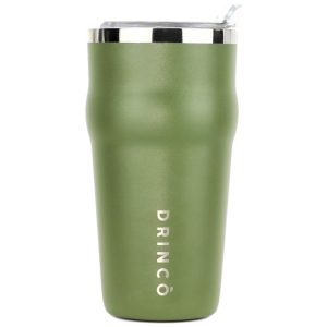 Copo Térmico 600 mL para Cerveja Café com Isolamento a Vácuo DRINCO Verde