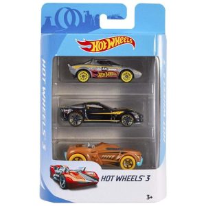 Hot Wheels K5904 Conjunto de Carros Básicos Hot Wheels 3 PacotesMattel