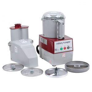 Processador de Alimentos Programável 3 Litros com Tigela de Policarbonato 110V 1200W Robot Coupe R2 Cinza