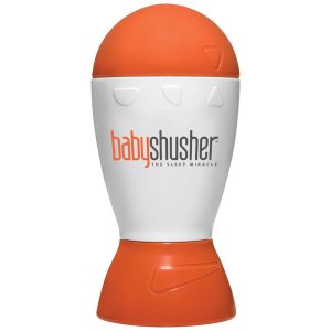 Máquina de Som Ruído para Bebês Recém Nascidos com Luzes BABY SHUSHER ILBSHU Laranja