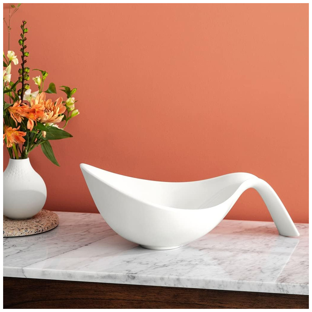 Bowl 1.8L com Alça Estilo Clássico Material de Porcelana e Formato Curvo Villeroy Boch Branco - Imagem 3