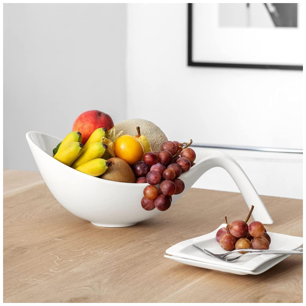 Bowl 1.8L com Alça Estilo Clássico Material de Porcelana e Formato Curvo Villeroy Boch Branco - Imagem 6