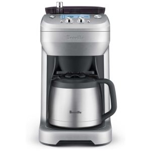 Cafeteira Elétrica Automática 1.7L 1100W Aço Inoxidável 110v BREVILLE BDC650BSSUSC Prateado