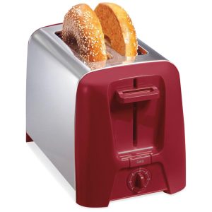 Torradeira com 2 fatias 750 W vermelha 110v HAMILTON BEACH 22623 Vermelho