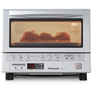 Forno Elétrico de Bancada com Temporizador 1300W Aço Inoxidável 110v PANASONIC NB G110P Prateado