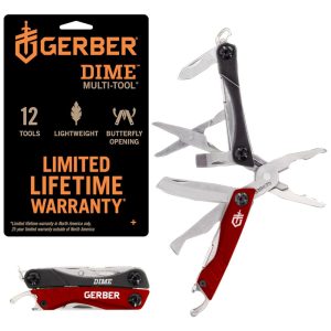 Alicate Multifuncional 14 em 1 Aço GERBER GEAR 30 000417 Vermelho
