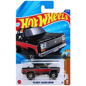 Hot Wheels 75 Chevy Blazer Custom Preto Série HW Dirt 510 115/250