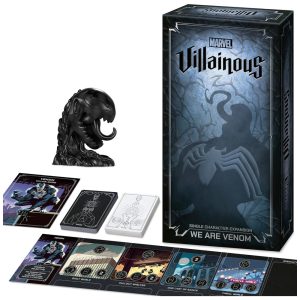Expansão de Jogo de Tabuleiro Marvel Villainous We are Venom - Jogue como o Venom o Símbionte Icônico para Derrotar o Homem-Aranha a Gata Negra
