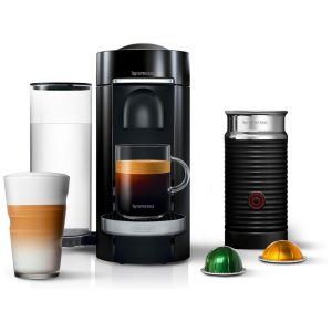 Cafeteira Elétrica VertuoPlus by DeLonghi Expresso Automática 1L 110v NESTLE NESPRESSO ENV155BAE Preto