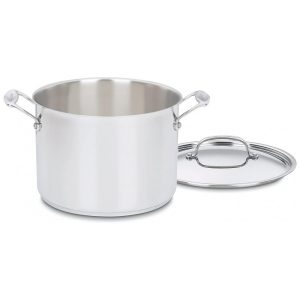 Caldeirão Clássico 8 Litros do Chef em Aço Inoxidável Cuisinart 766 24