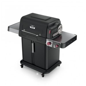 Churrasqueira Ninja FlexFlame 3 Queimadores Gás Propano e Elétrica 5 em 1 Preta 400W 110V