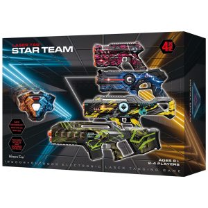 Conjunto de Pistolas de Laser Tag Até 4 Jogadores para Crianças de 8 Anos ou Mais Winyea Tag W700A4 Colorido