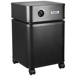 Purificador de Ar Austin Air HealthMate Plus B450B1 120V com Sistema de Filtragem Avançado 4 Estágios e Carvão Ativado - Cor Preta