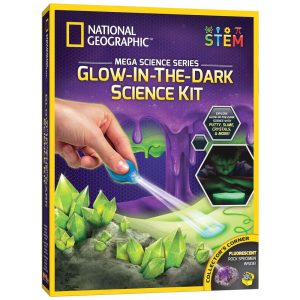 Kit de Cultivo de Cristal e Massa Brilhante para Crianças National Geographic