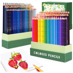 Kit Lápis de Cor Profissional com Estojo 126 peças Arrtx